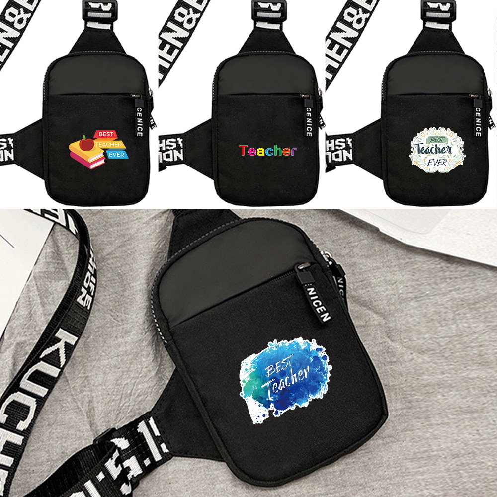 Yoga Fitness Teacher - Sac de Poitrine Tendance pour Hommes,