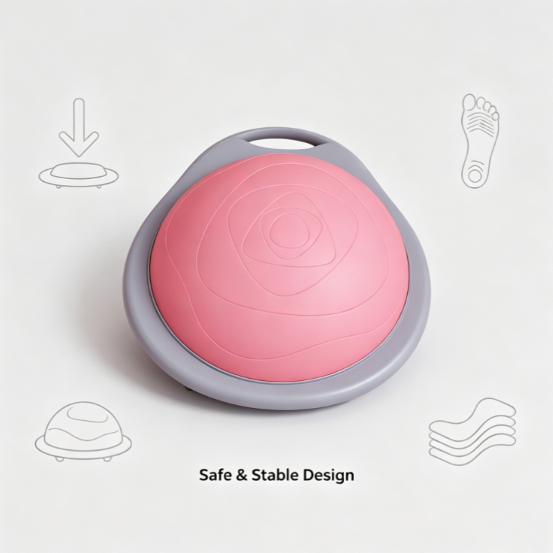 Yoga Fitness At Home - Ballon d'équilibre pour l'entraînement du tronc,