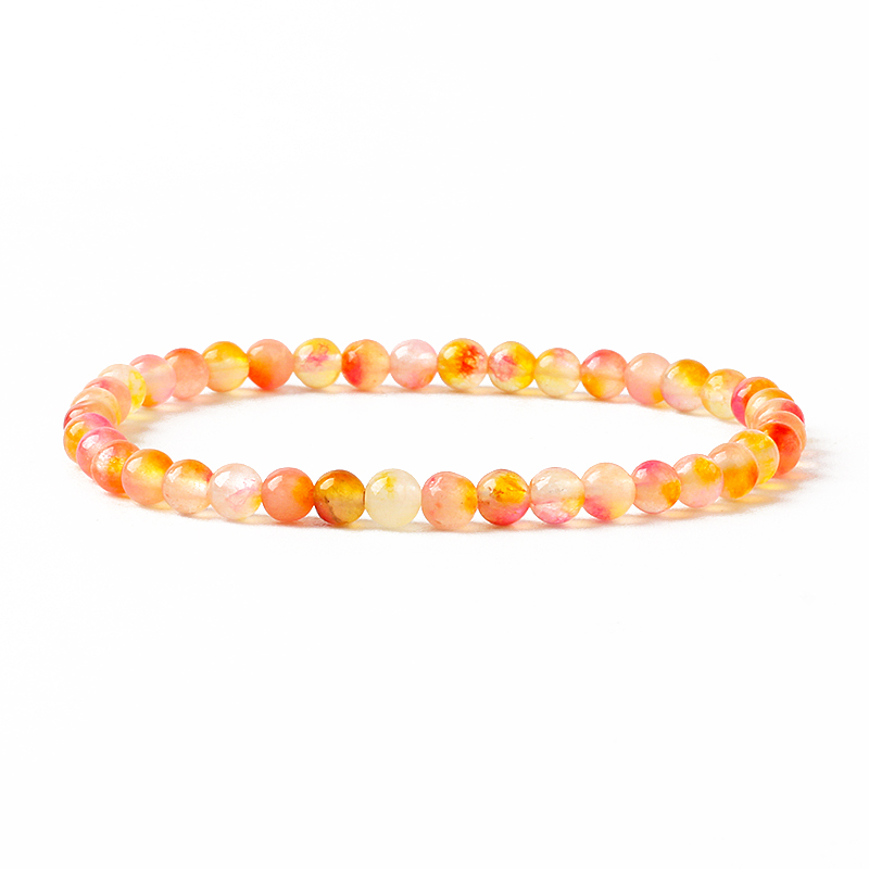 Bracelet de perles de grenat é - Yoga Fitness Tracker avis et prix
