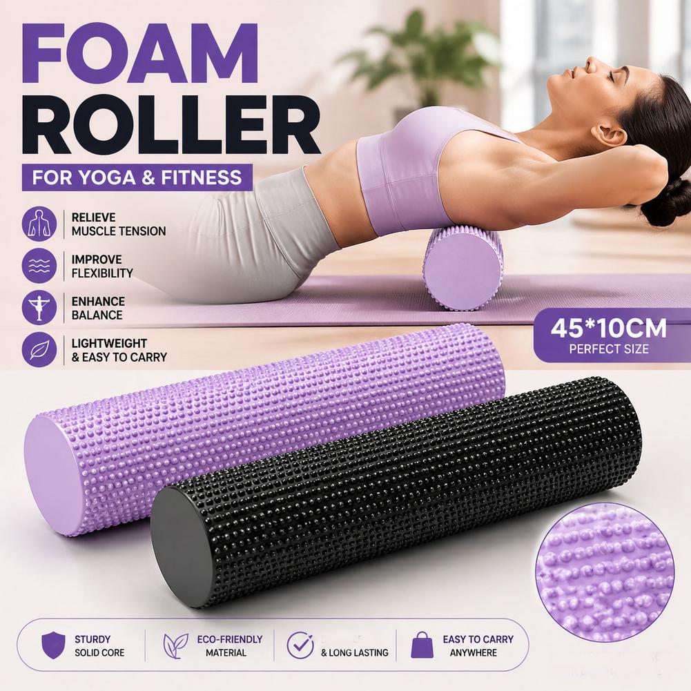 Rouleau de massage fitness en  - Foam Roller avis et prix