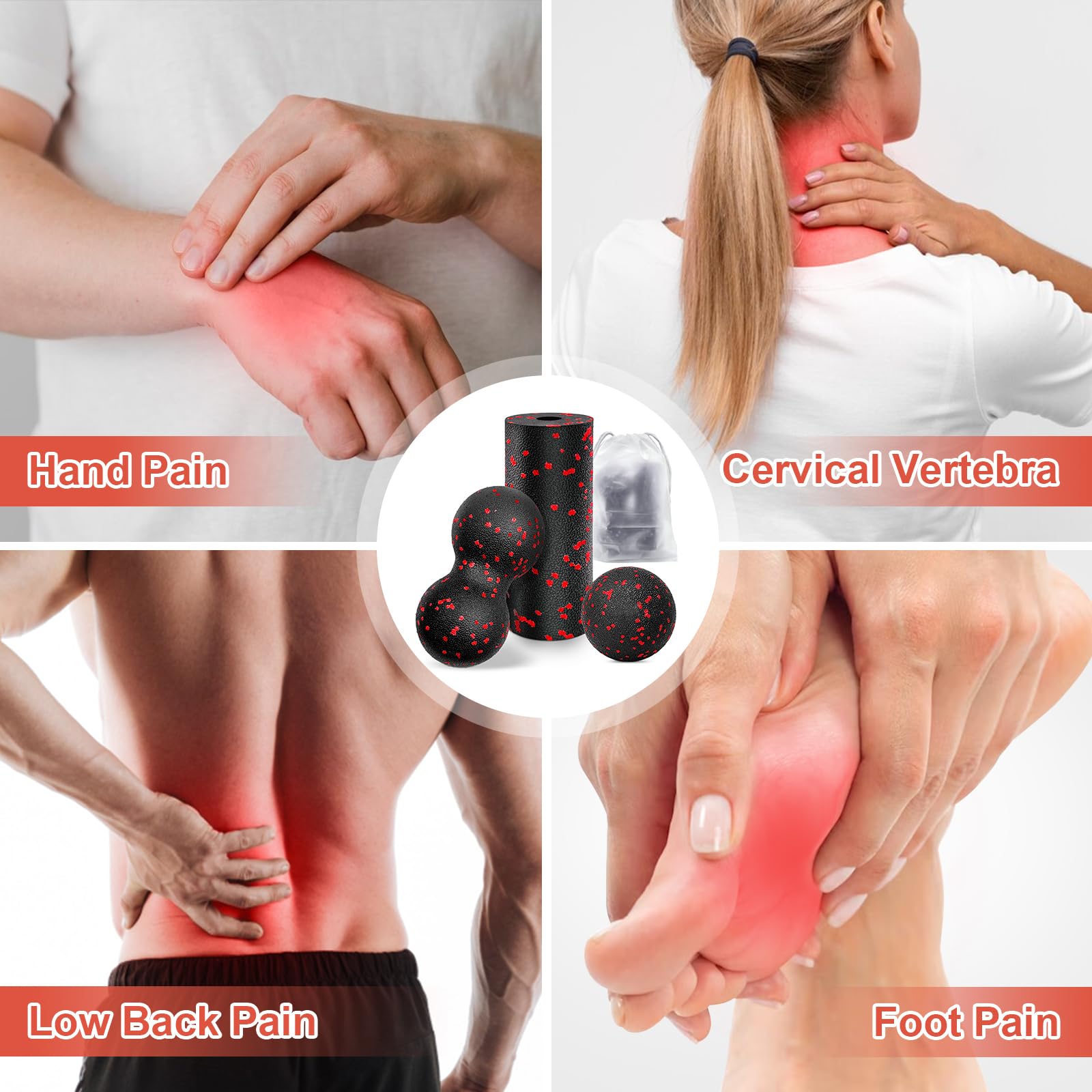 Rouleau de Yoga creux, ensembl - Foam Roller avis et prix