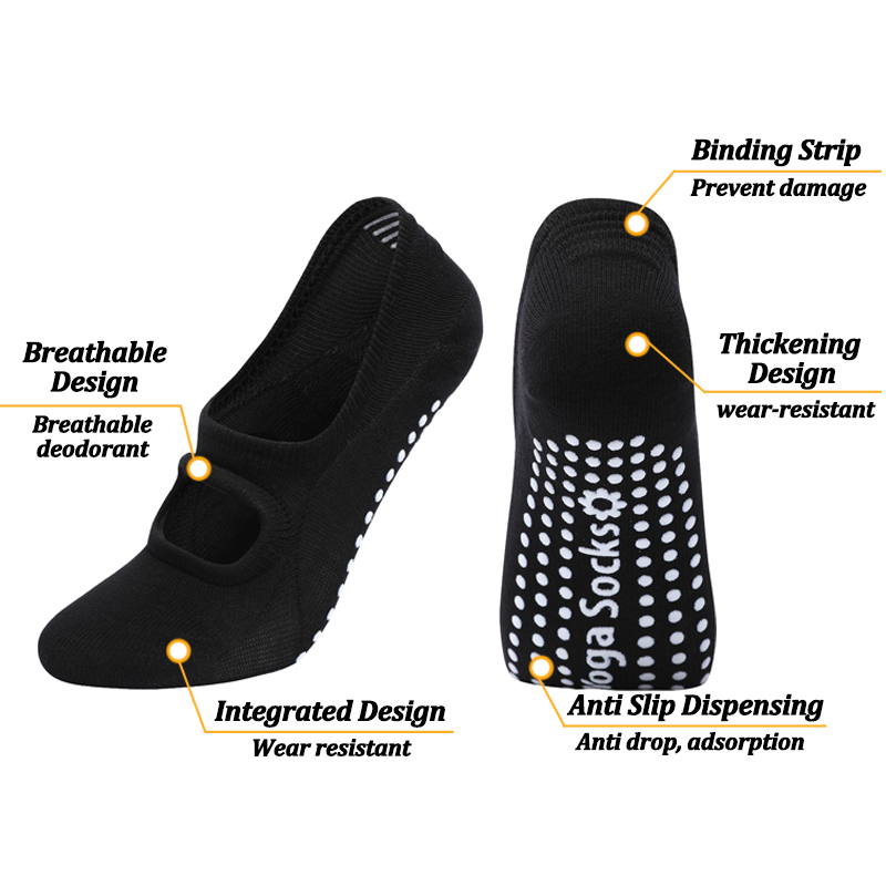 Chaussettes de yoga antidérapa - Yoga Fitness Dance avis et prix