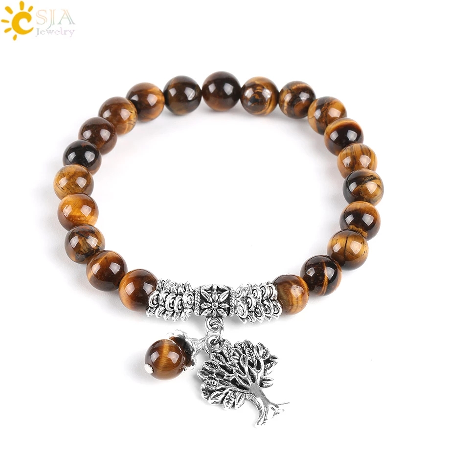 CSJA Bracelet avec arbre de vi - Yoga Fitness Tracker avis et prix