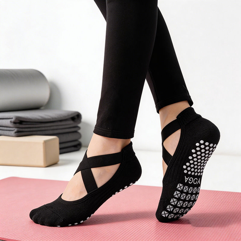 Chaussettes de yoga antidérapa - Yoga Fitness Dance avis et prix