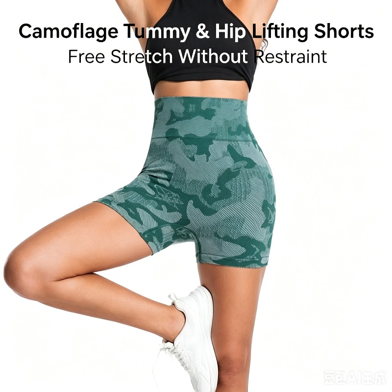 Shorts de yoga côtelés camoufl - Yoga Daily Fitness avis et prix