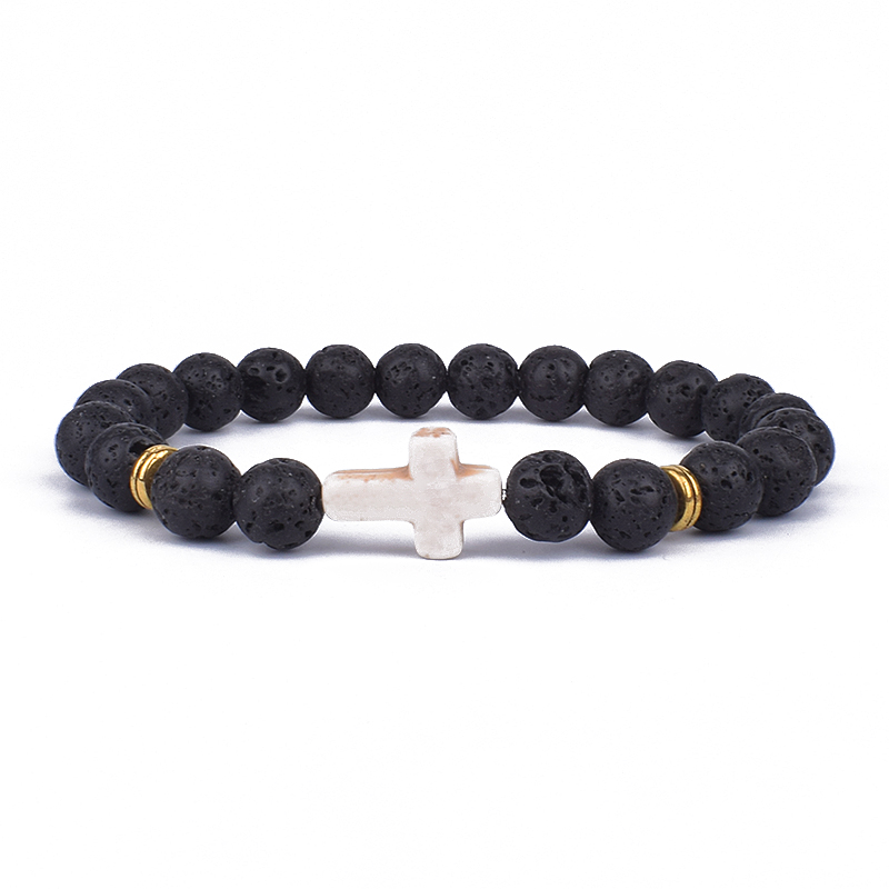 Bracelet en pierre de lave noi - Yoga Fitness Tracker avis et prix