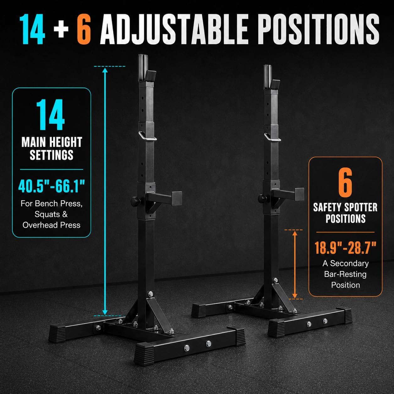 Supports réglables pour rack d - Adjustable Dumbbells avis et prix