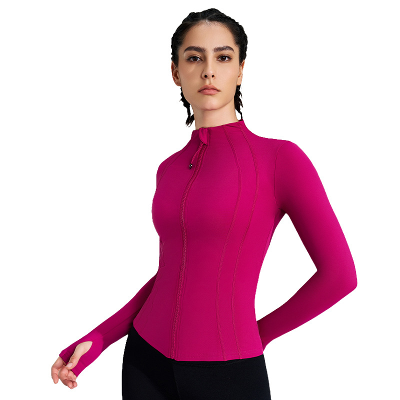 Veste de yoga zippée à manches - Yoga Daily Fitness avis et prix