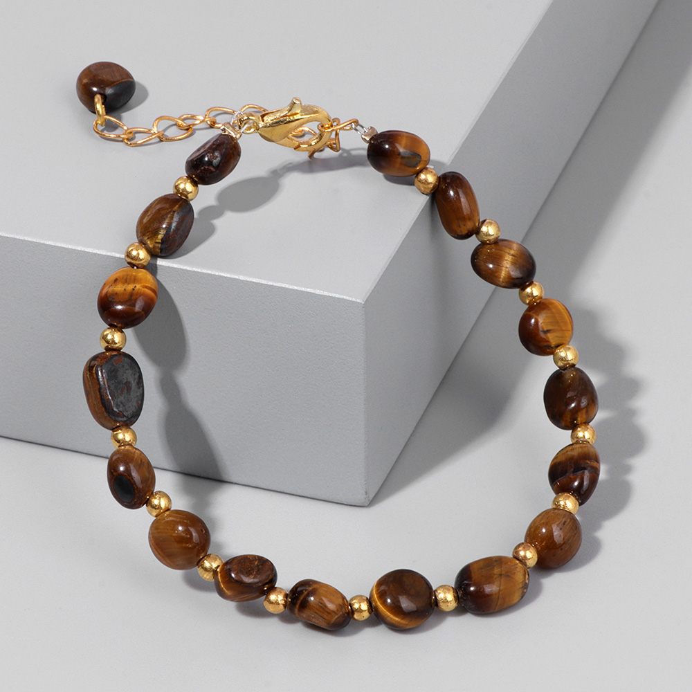 Bracelet en pierre d'oeil de t - Yoga Fitness Tracker avis et prix