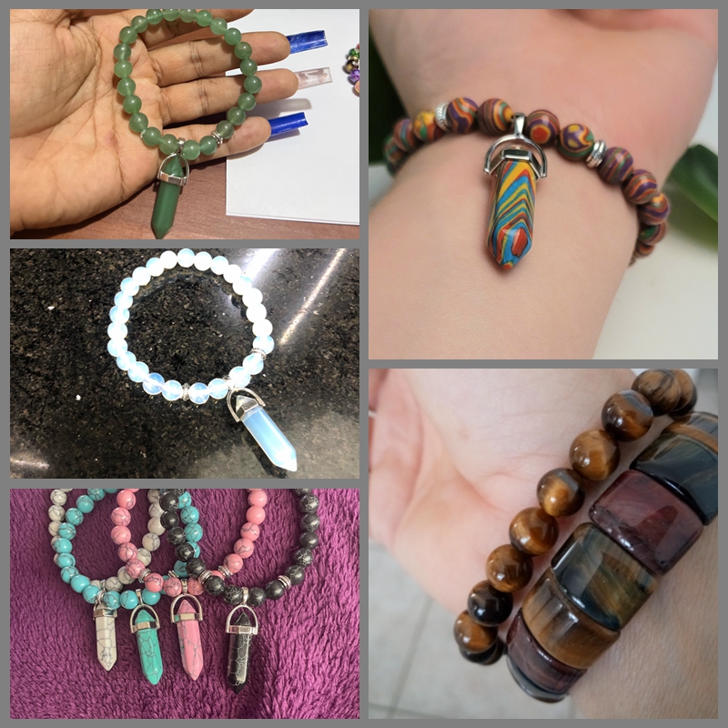 Bracelet en pierre naturelle d - Yoga Fitness Tracker avis et prix