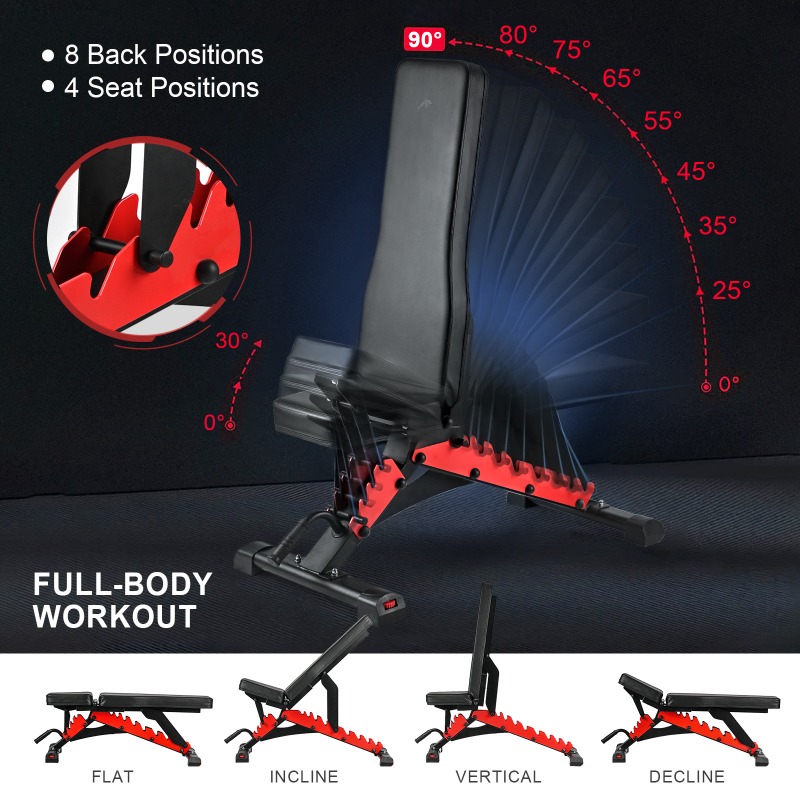 Banc de musculation commercial - Adjustable Dumbbells avis et prix
